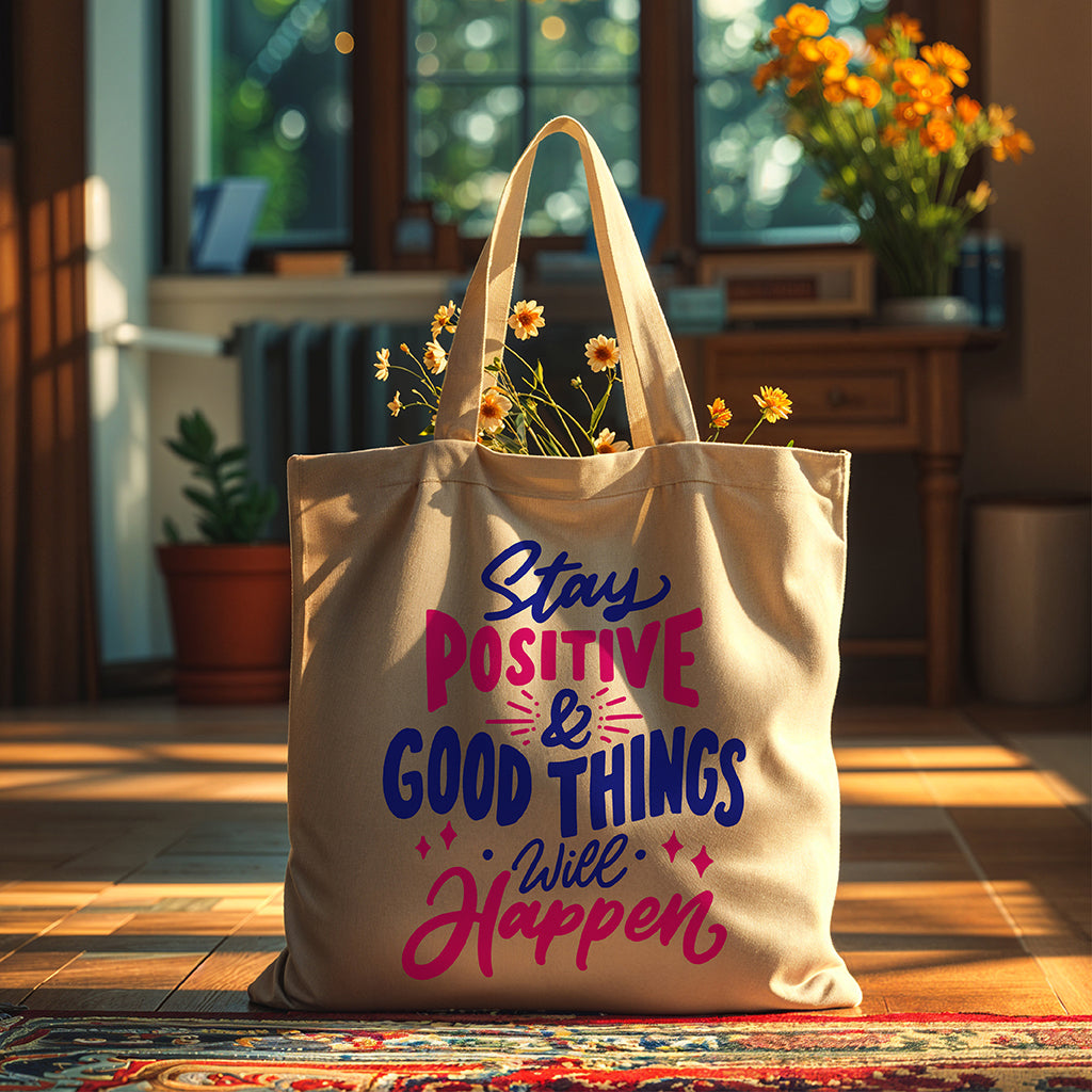 Tote Bag – Quote Unquote – Positive
