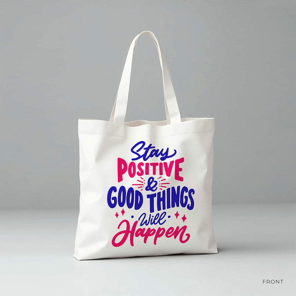 Tote Bag – Quote Unquote – Positive