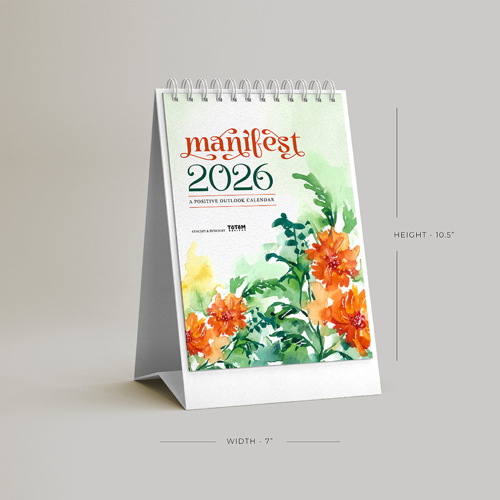 Manifest 2026 - Desk Calendar