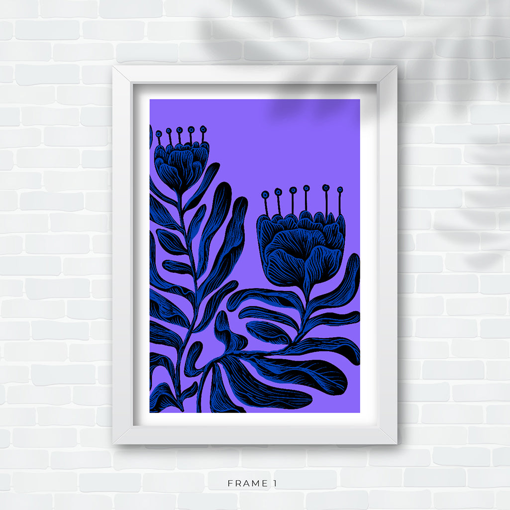 Framed Art – Belle Fleur – Set Of 3