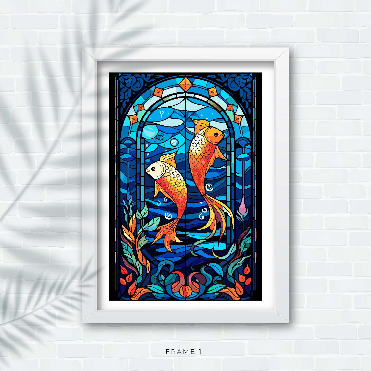 Framed Art – Light Play – Set Of 3