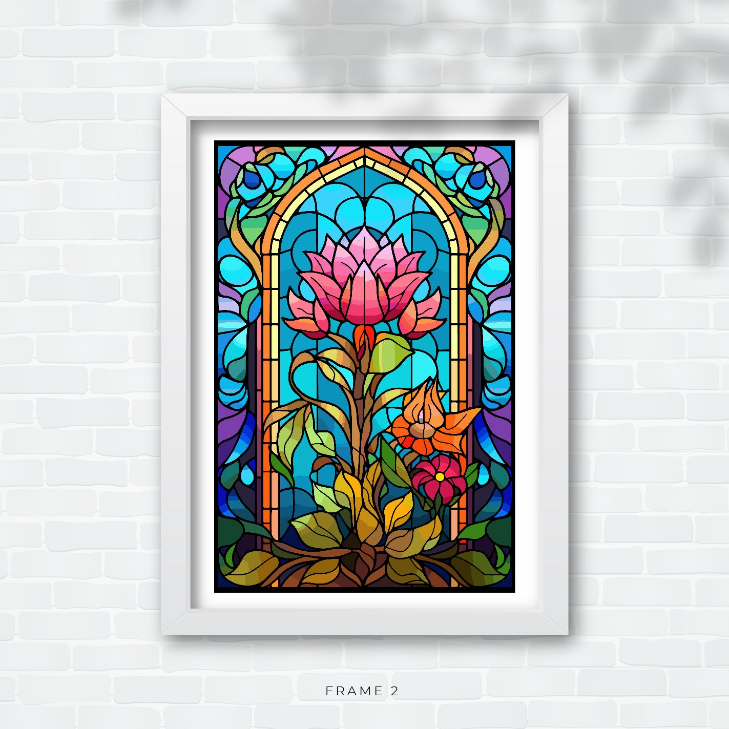 Framed Art – Light Play – Set Of 3