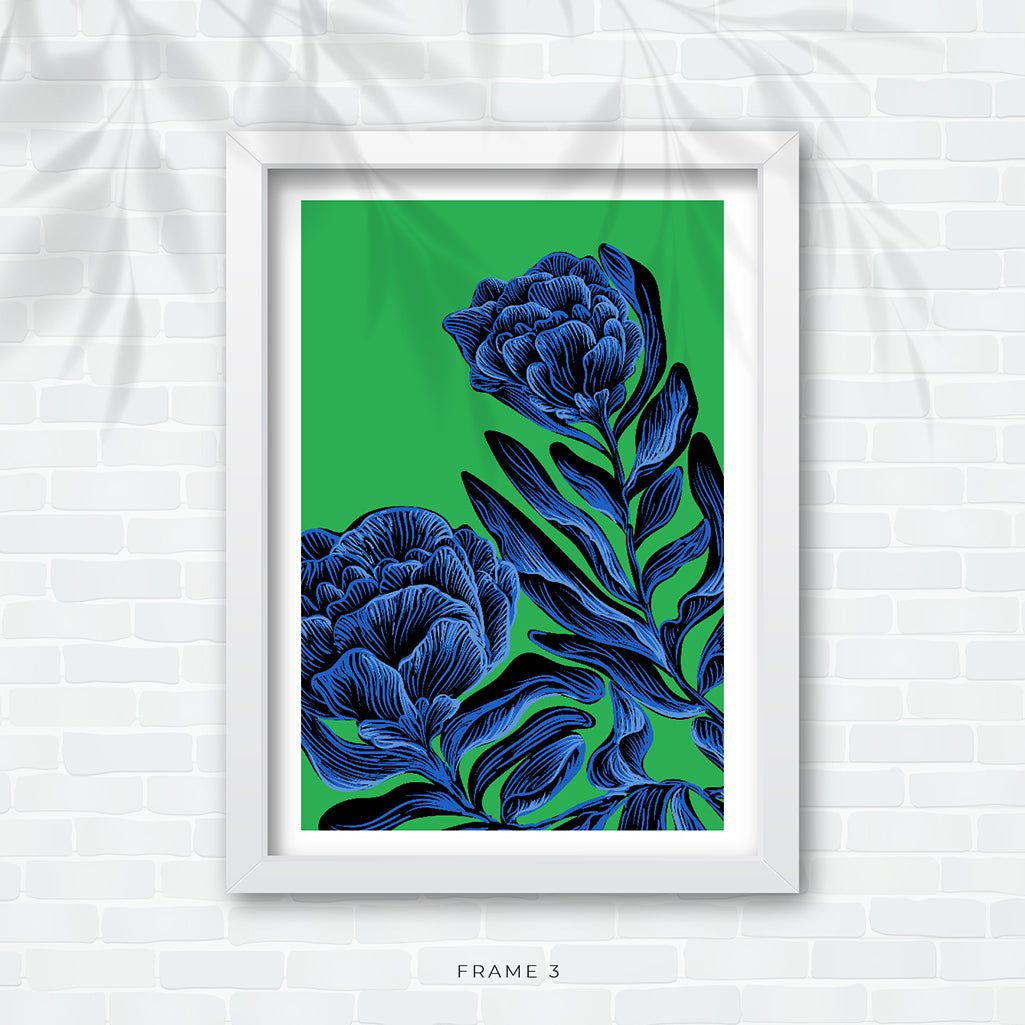 Framed Art – Belle Fleur – Set Of 3