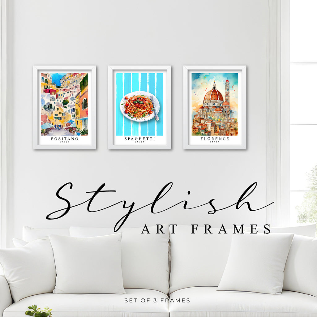 Framed Art – Italian Escape – Set Of 3