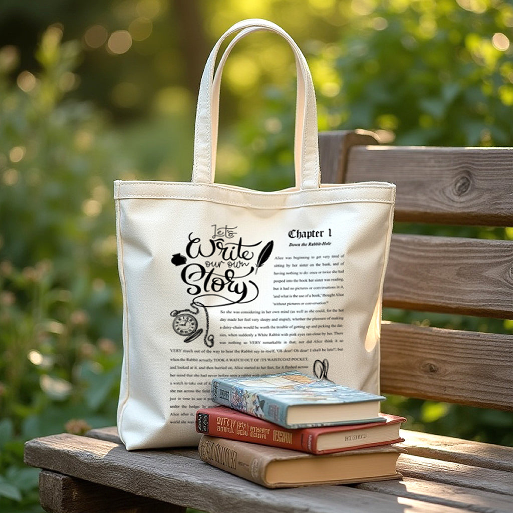 Tote Bag – Between Pages – Alice In Wonderland