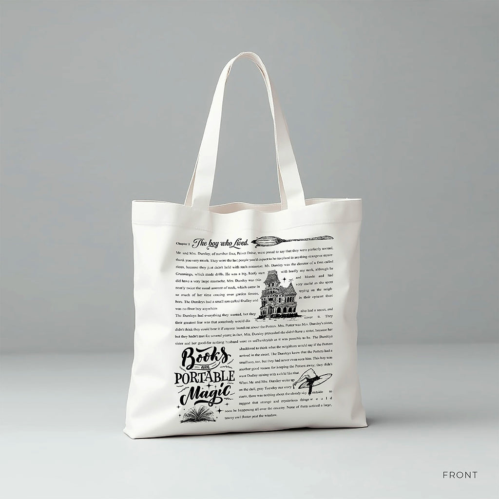 Tote Bag – Between Pages – Harry Potter