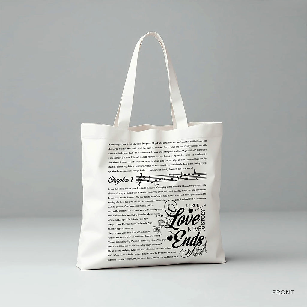 Tote Bag – Between Pages – Love Story
