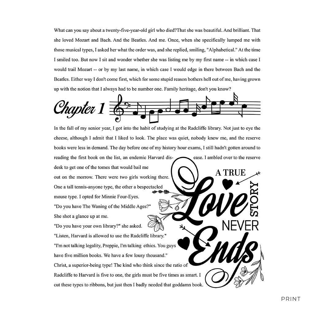 Tote Bag – Between Pages – Love Story