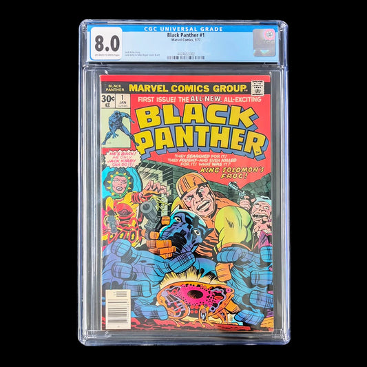 Black Panther #1 (1977) CGC 8.0