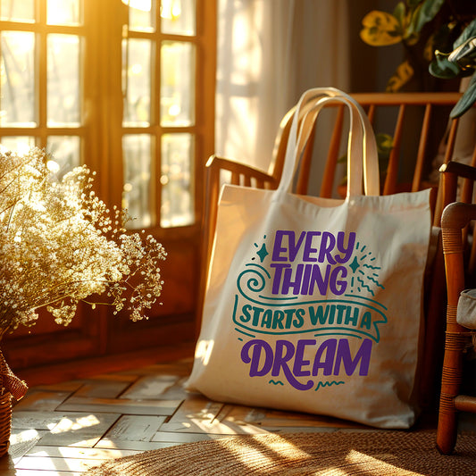 Tote Bag – Quote Unquote – Dream