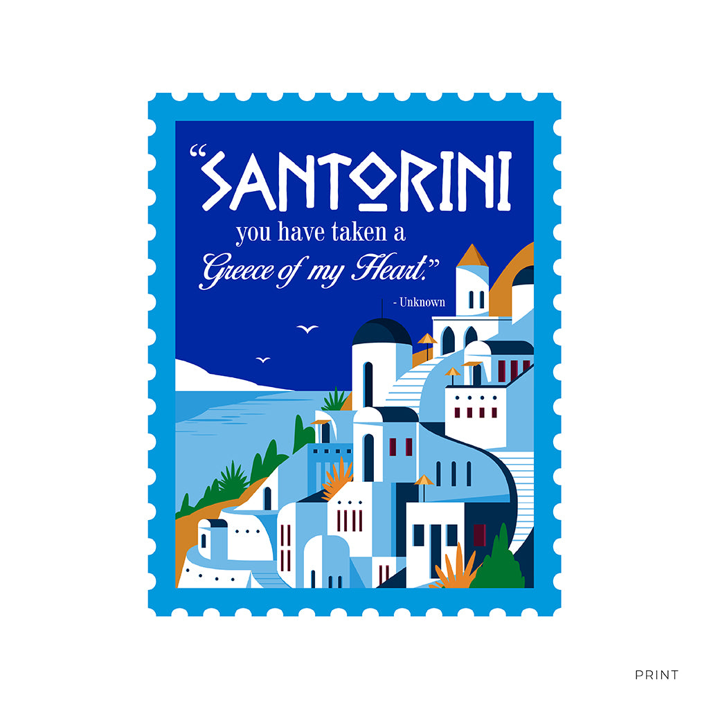 Tote Bag – Travel Tales – Santorini