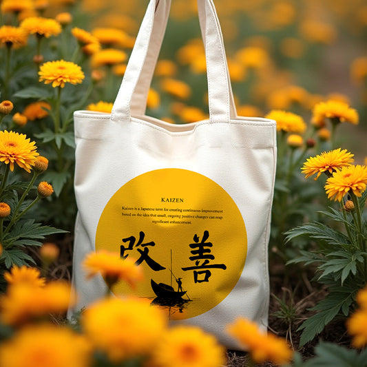 Tote Bag – Land Of The Rising Sun – Kaizen