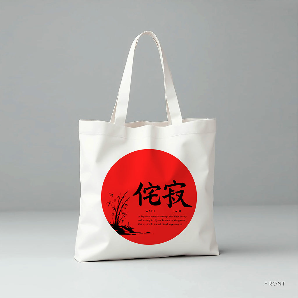 Tote Bag – Land Of The Rising Sun – Wabi Sabi