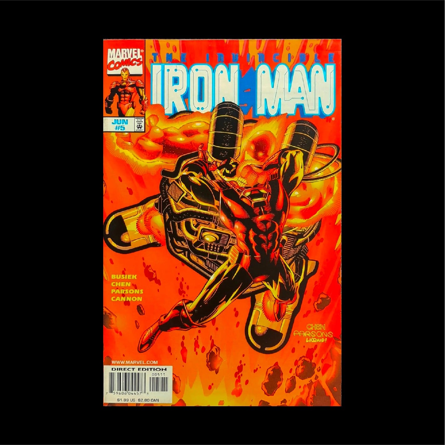 Iron Man Single Issues Set of 3: No 4