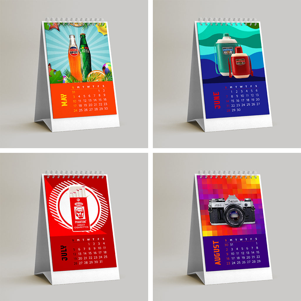 ‘90s Nostalgia – Desk Calendar 2026