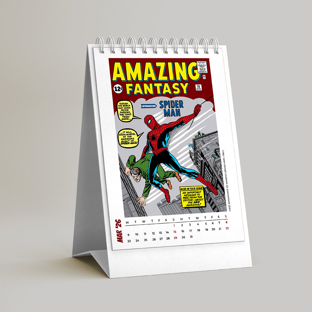 Classic Comics – Desk Calendar 2026