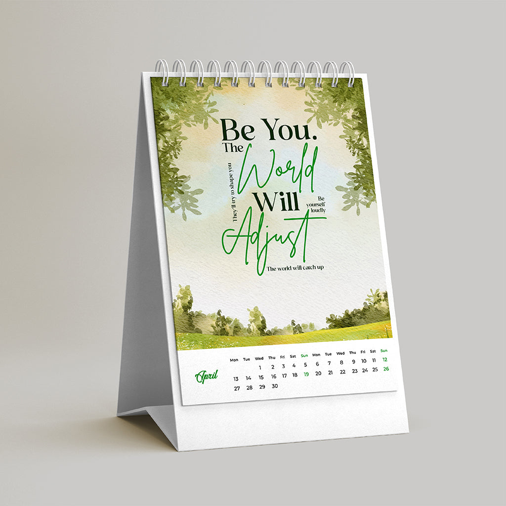 Manifest 2026 - Desk Calendar