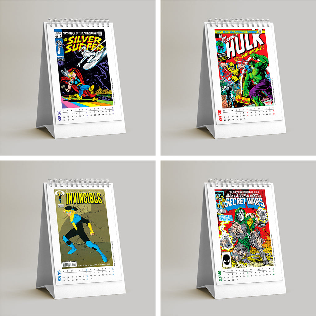 Classic Comics – Desk Calendar 2026