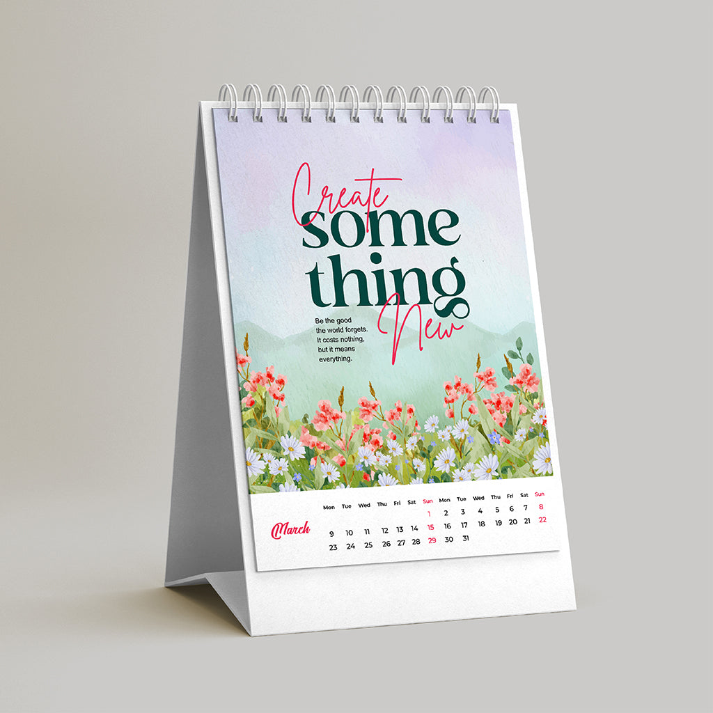 Manifest 2026 - Desk Calendar