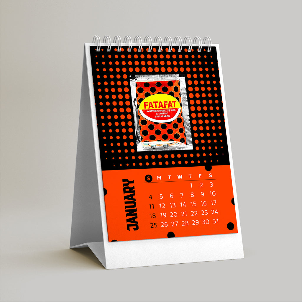 ‘90s Nostalgia – Desk Calendar 2026