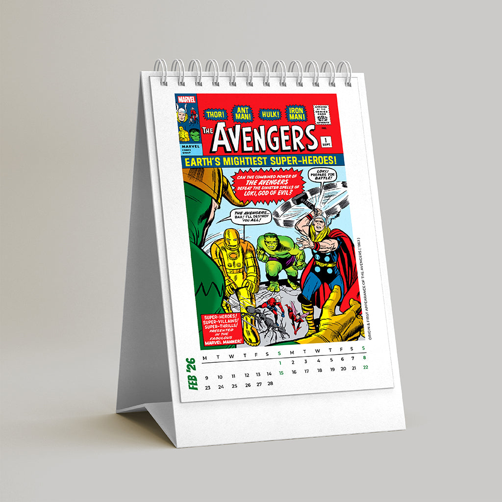 Classic Comics – Desk Calendar 2026