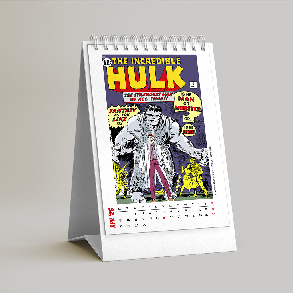 Classic Comics – Desk Calendar 2026