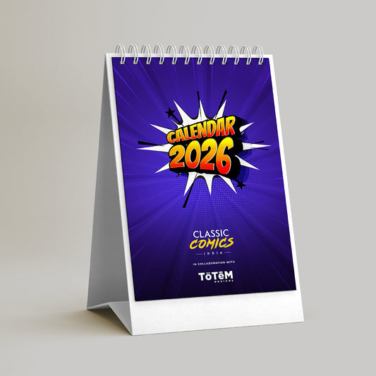 Classic Comics – Desk Calendar 2026