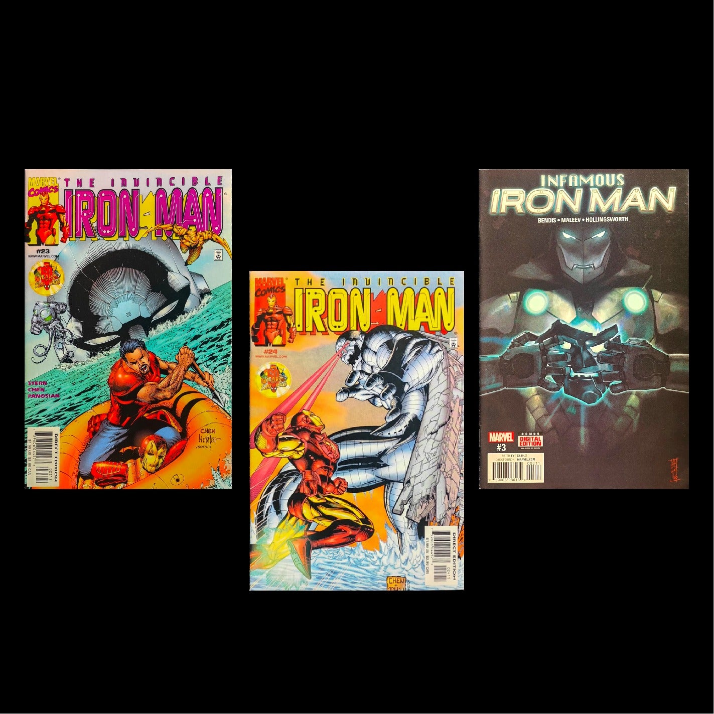 Iron Man Single Issues Set of 3: No 1